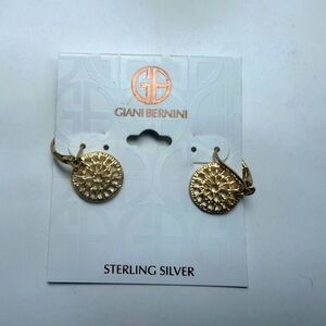 Giani Bernini Gold-Tone Sterling Silver Earrings